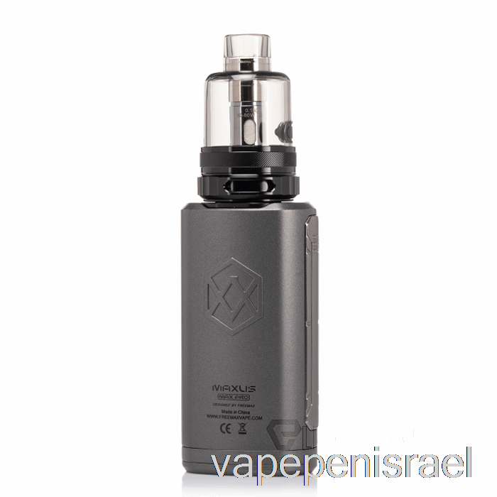 Vape Israel חד פעמי Freemax Maxus Max Pro 168w ערכת התחלה Gunmetal